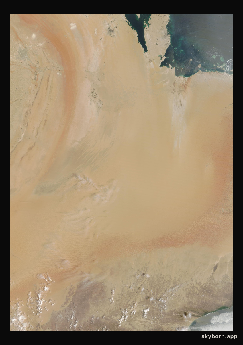 The Earth on 20 September 2025 · Empty Quarter, Arabia