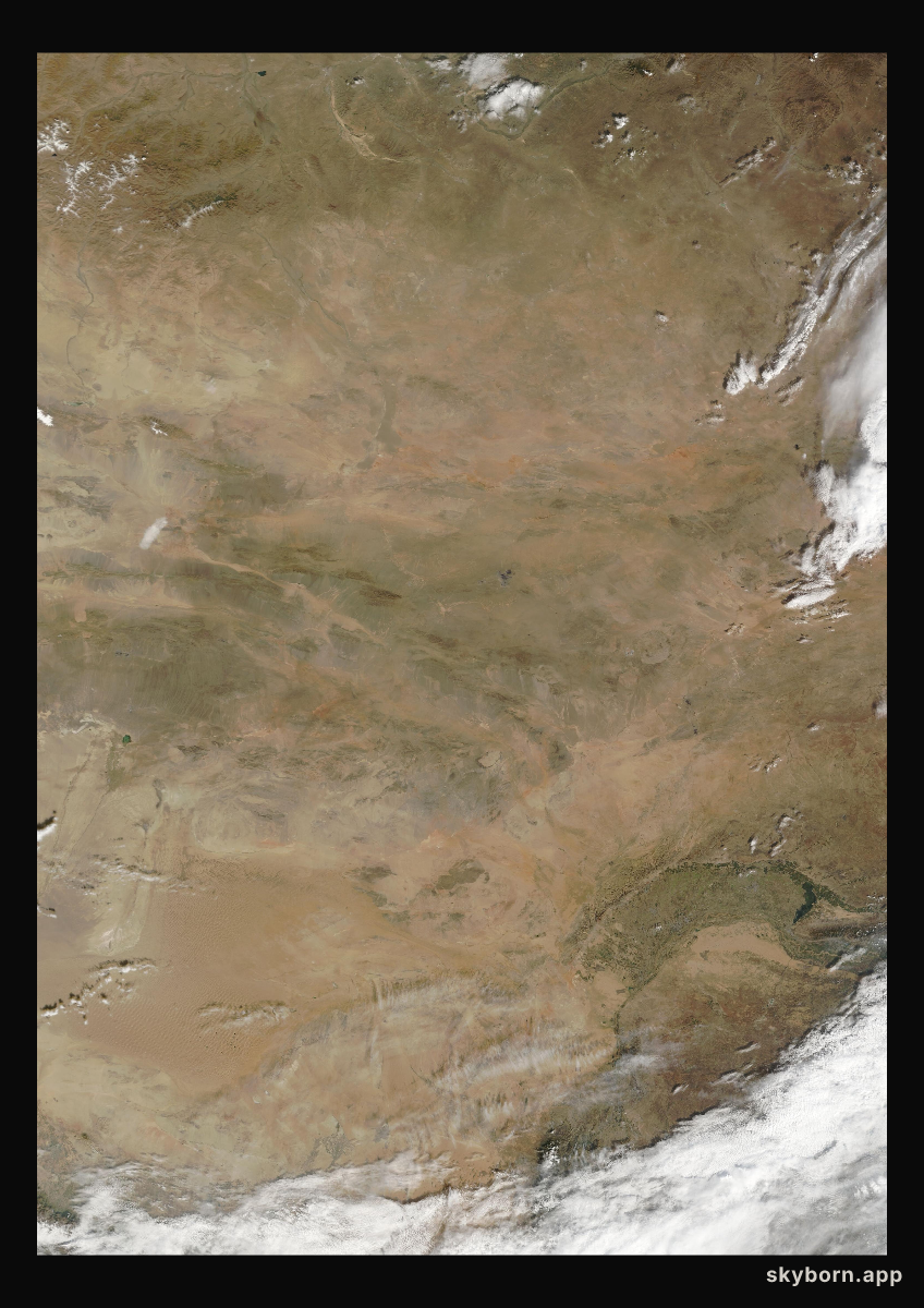 The Earth on 27 September 2025 · Gobi Desert