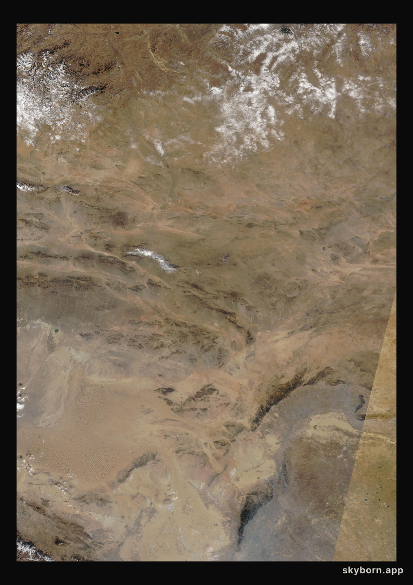 The Earth on 2 November 2025 · Gobi Desert