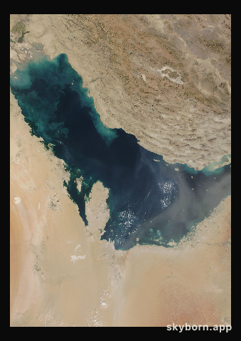 The Earth on 6 November 2025 · Persian Gulf