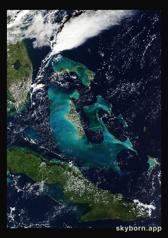 The Earth on 9 November 2025 · Bahamas
