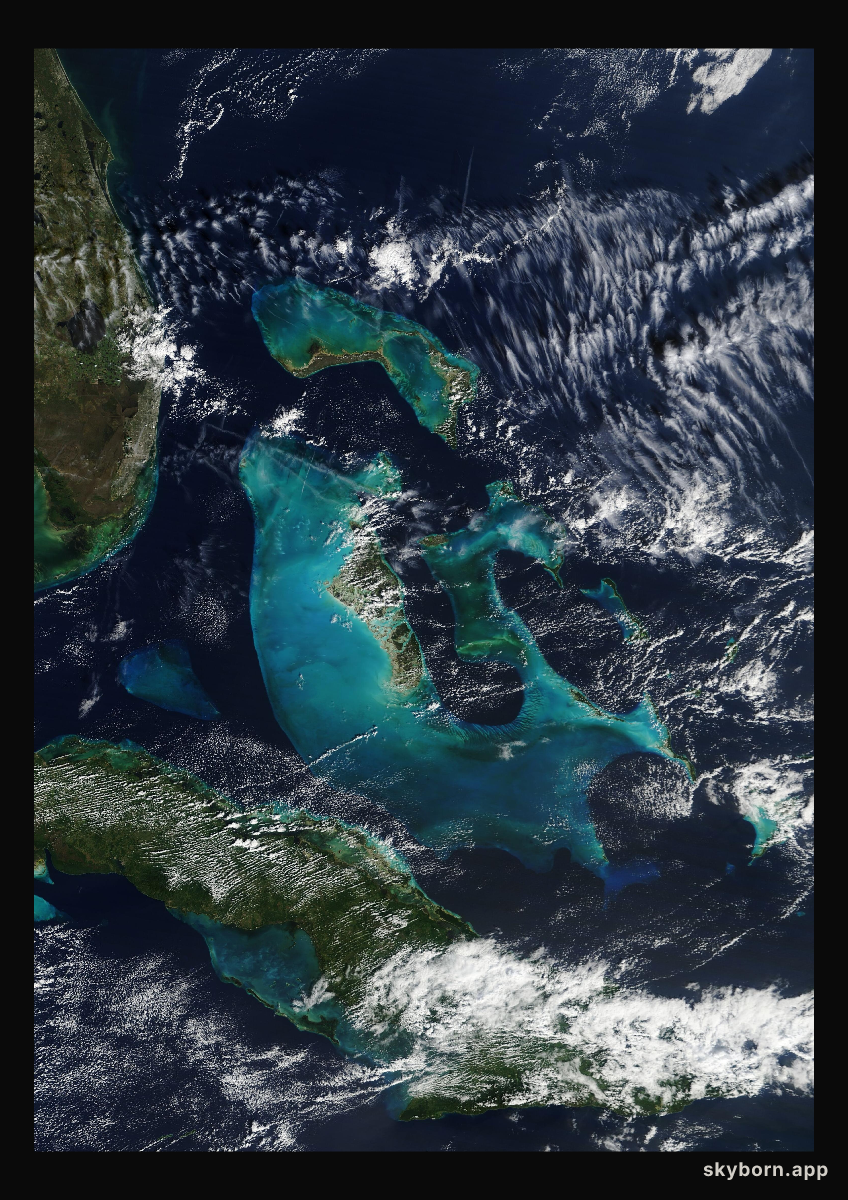 The Earth on 22 November 2025 · Bahamas