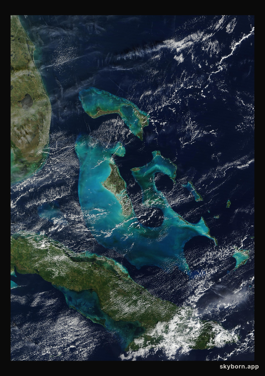 The Earth on 4 December 2025 · Bahamas