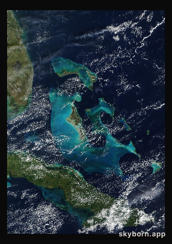 The Earth on 4 December 2025 · Bahamas