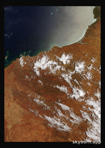 The Earth on 6 December 2025 · Pilbara, Western Australia