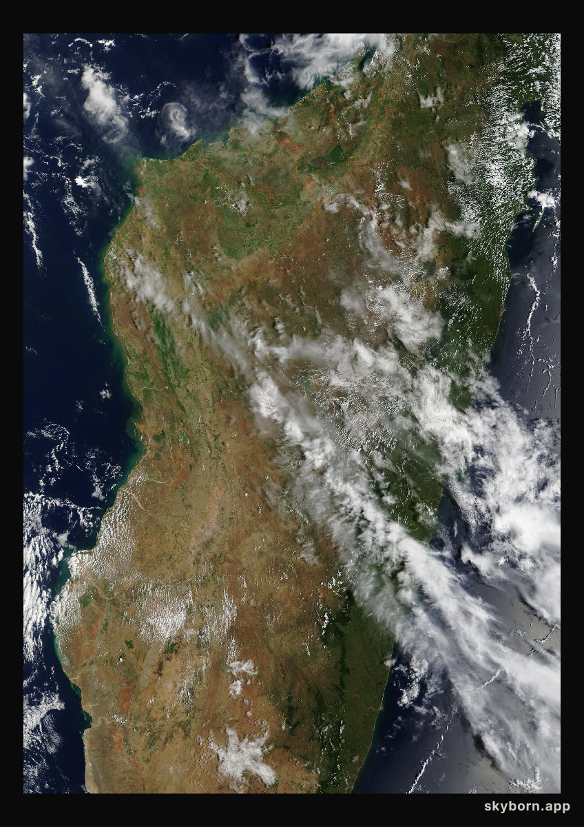 The Earth on 8 December 2025 · Madagascar
