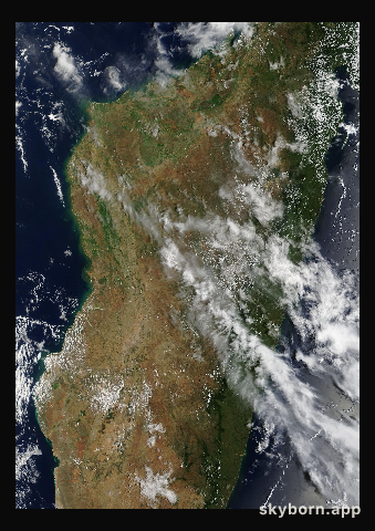 The Earth on 8 December 2025 · Madagascar