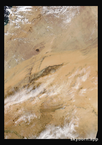 The Earth on 13 December 2025 · Eye of the Sahara, Mauritania