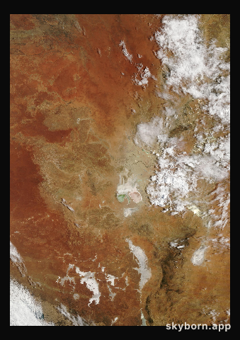 The Earth on 19 December 2025 · Lake Eyre, Australia