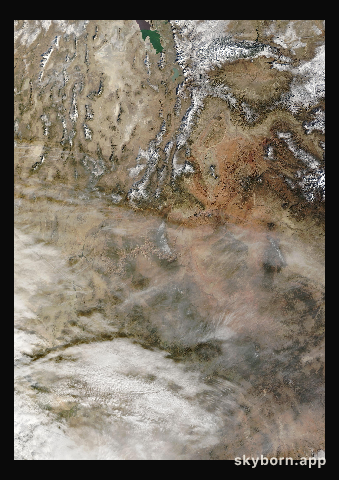 The Earth on 30 December 2025 · Colorado Plateau