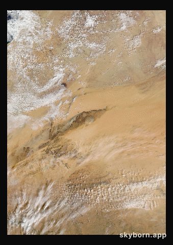 The Earth on 4 January 2026 · Eye of the Sahara, Mauritania