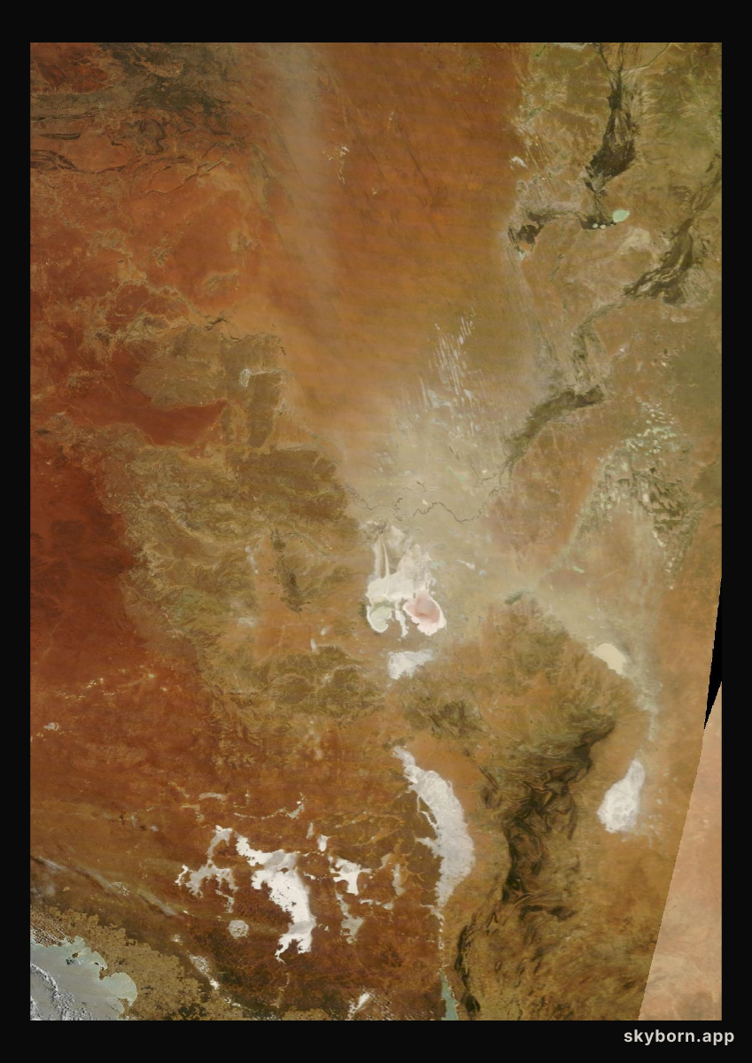 The Earth on 11 January 2026 · Lake Eyre, Australia