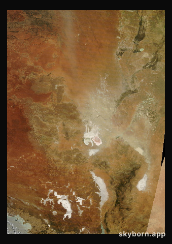 The Earth on 11 January 2026 · Lake Eyre, Australia