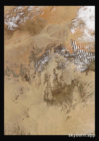 The Earth on 20 January 2026 · Sahara, Algeria