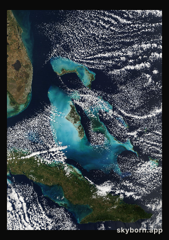 The Earth on 7 February 2026 · Bahamas