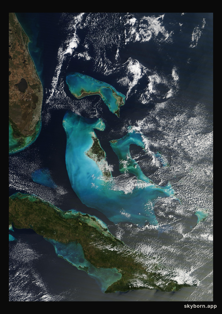 The Earth on 10 February 2026 · Bahamas