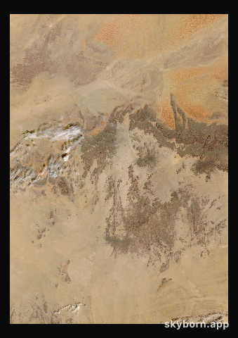 The Earth on 11 February 2026 · Sahara, Algeria
