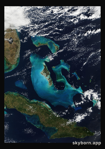 The Earth on 12 February 2026 · Bahamas