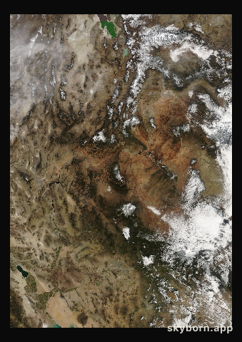 The Earth on 14 February 2026 · Colorado Plateau