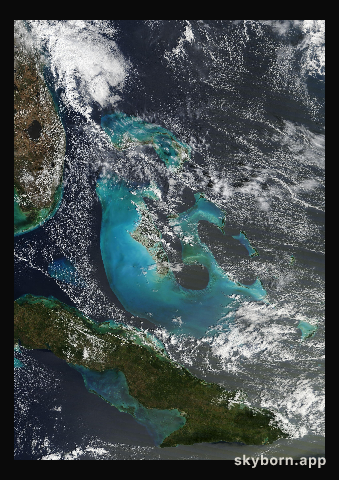 The Earth on 15 February 2026 · Bahamas