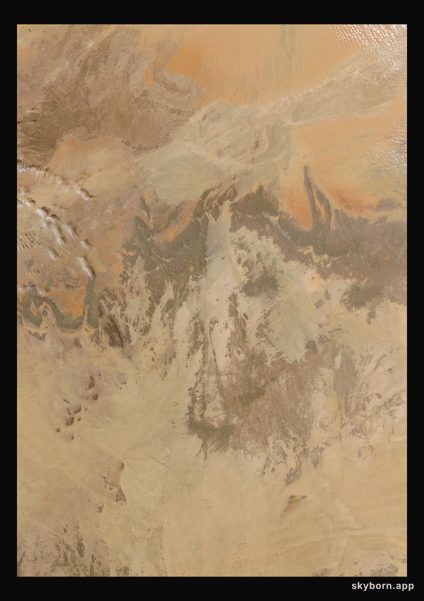 The Earth on 17 March 2026 · Sahara, Algeria