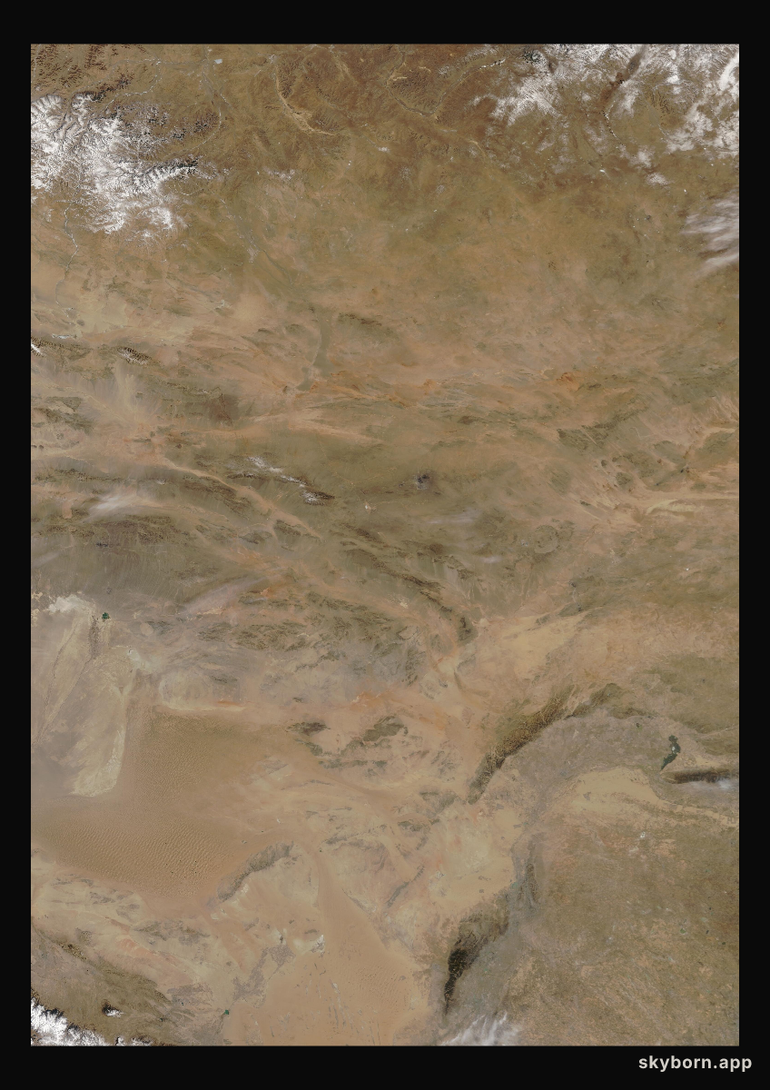 The Earth on 24 March 2026 · Gobi Desert