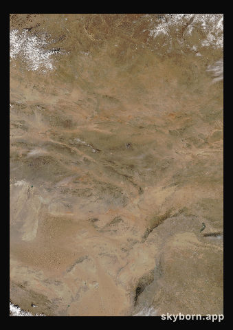 The Earth on 24 March 2026 · Gobi Desert