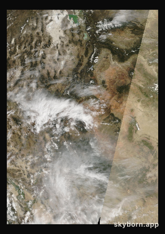 The Earth on 29 March 2026 · Colorado Plateau