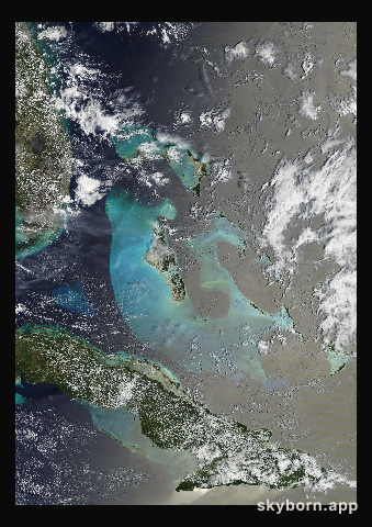 The Earth on 1 April 2026 · Bahamas