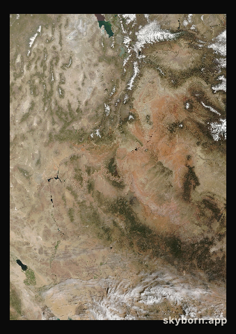 The Earth on 4 April 2026 · Colorado Plateau