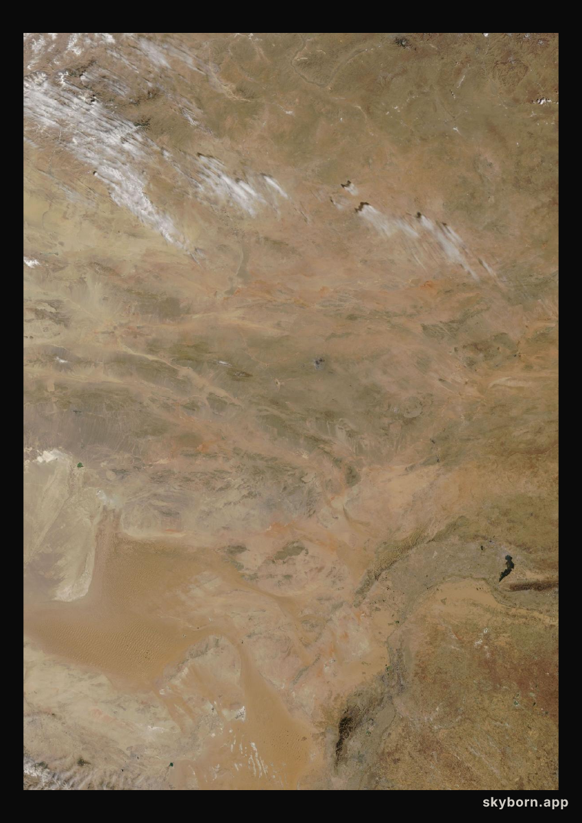 The Earth on 10 April 2026 · Gobi Desert