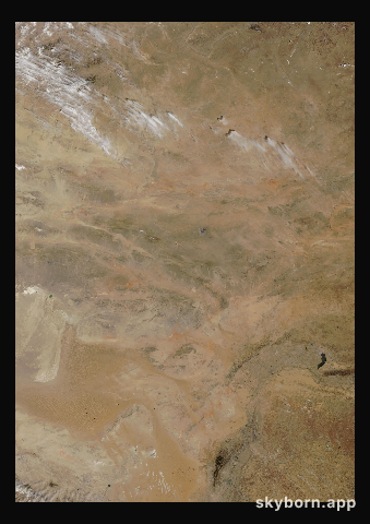 The Earth on 10 April 2026 · Gobi Desert
