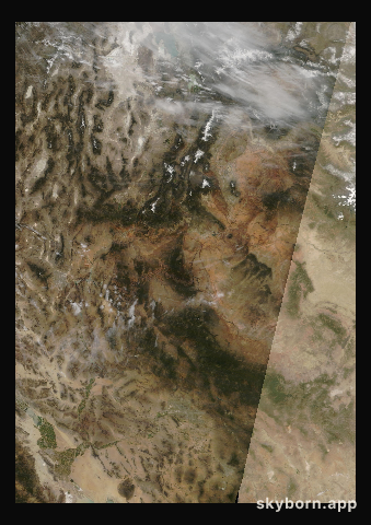 The Earth on 18 April 2026 · Colorado Plateau