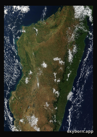 The Earth on 27 April 2026 · Madagascar