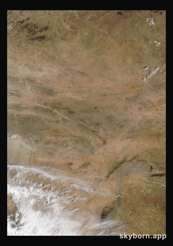 The Earth on 28 April 2026 · Gobi Desert