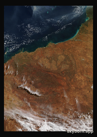 The Earth on 30 April 2026 · Pilbara, Western Australia