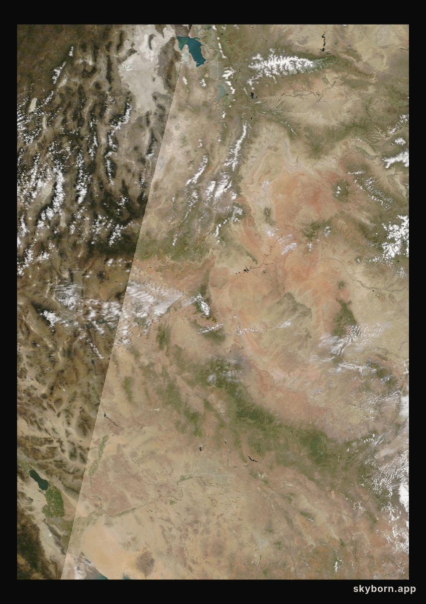 The Earth on 1 May 2026 · Colorado Plateau