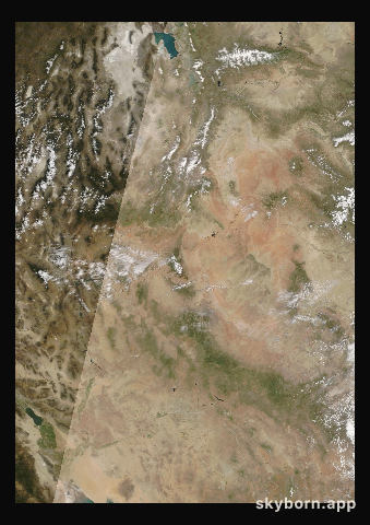 The Earth on 1 May 2026 · Colorado Plateau