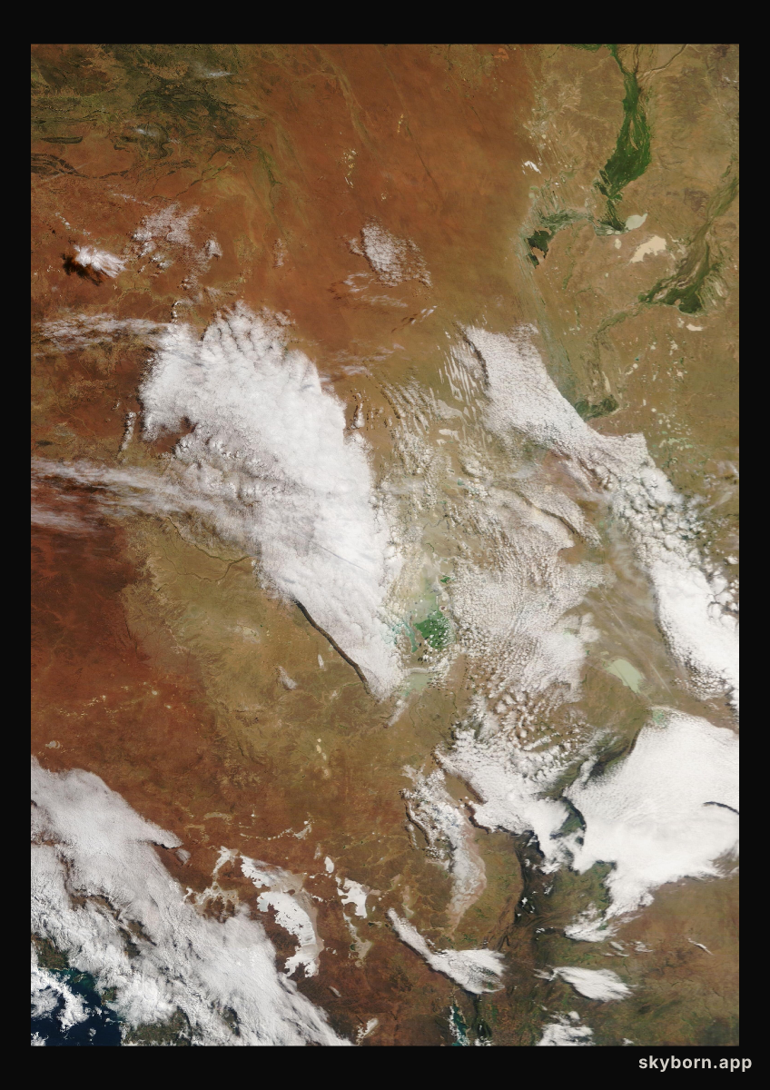 The Earth on 6 May 2026 · Lake Eyre, Australia