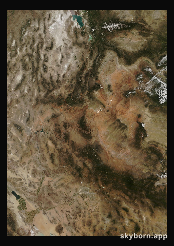 The Earth on 15 May 2026 · Colorado Plateau