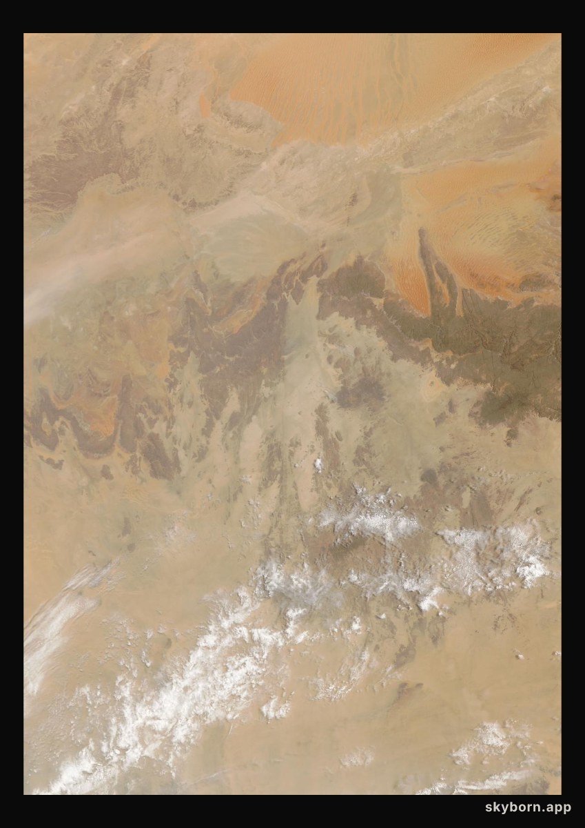 The Earth on 22 May 2026 · Sahara, Algeria
