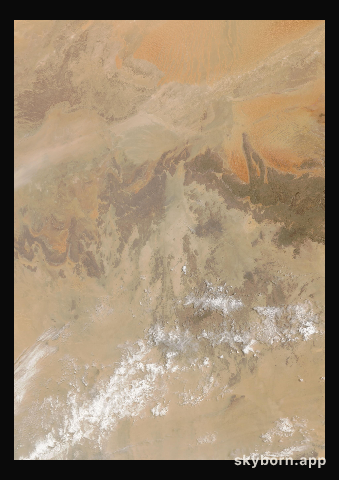 The Earth on 22 May 2026 · Sahara, Algeria