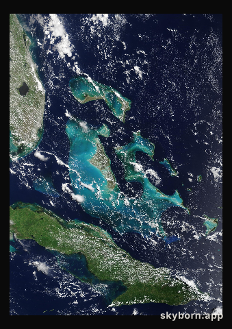 The Earth on 23 May 2026 · Bahamas