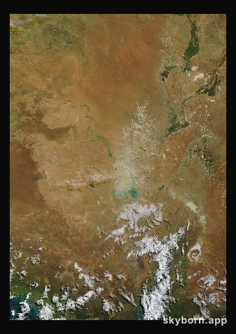 The Earth on 4 June 2026 · Lake Eyre, Australia