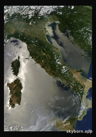 The Earth on 7 June 2026 · Italy and the Adriatic