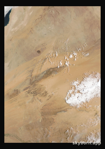 The Earth on 8 June 2026 · Eye of the Sahara, Mauritania