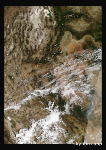 The Earth on 12 June 2026 · Colorado Plateau