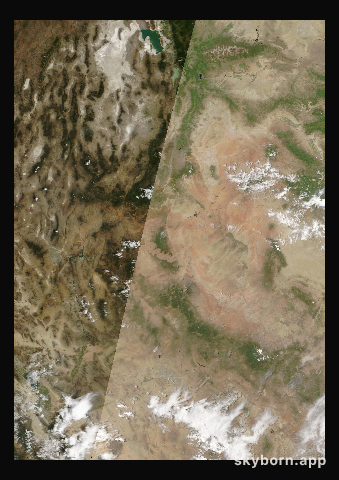 The Earth on 15 June 2026 · Colorado Plateau