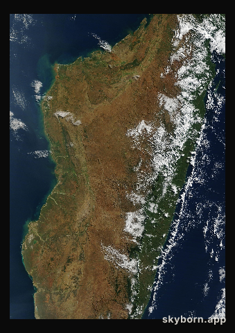 The Earth on 16 June 2026 · Madagascar