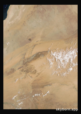The Earth on 18 June 2026 · Eye of the Sahara, Mauritania